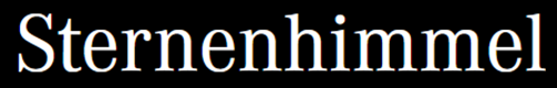 Sternenhimmel Logo